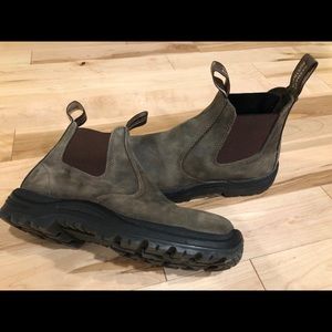 Blundstones: Safety Work Boot Rustic Brown